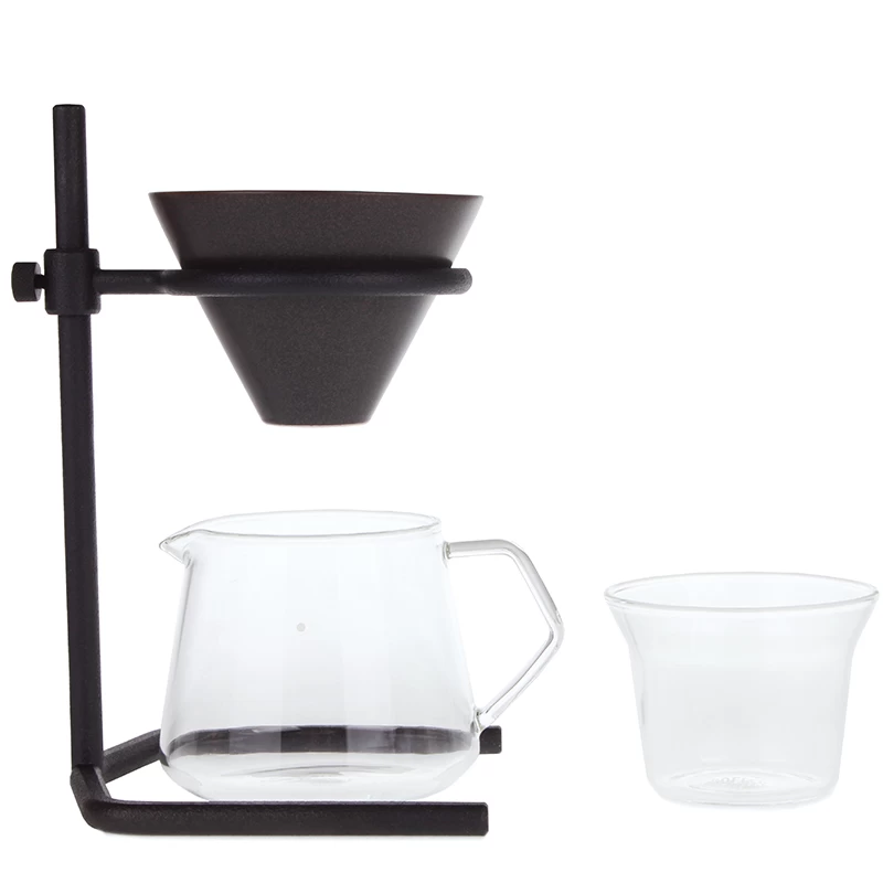 Kinto Handfilter Kaffee Set Schwarz 2 Tassen 3 Kinto Handfilter Kaffee Set Schwarz 2 Tassen