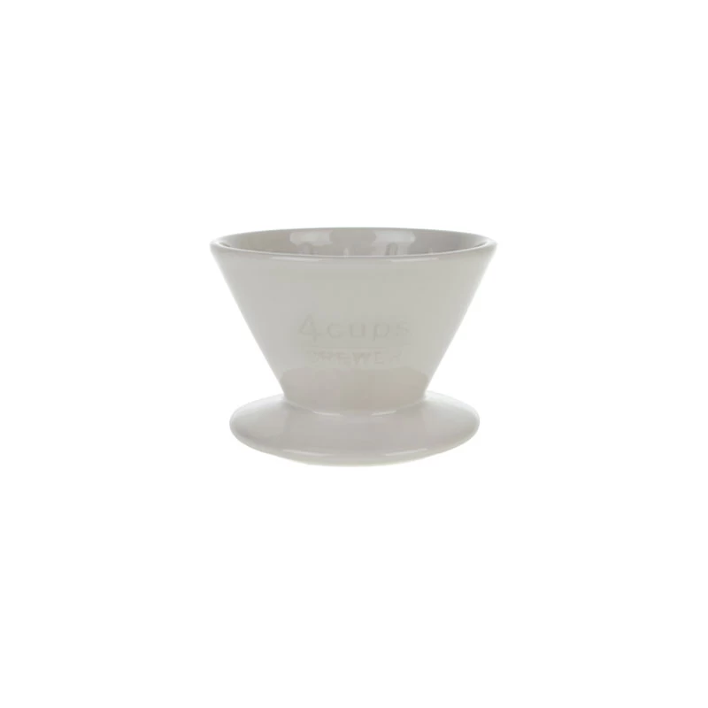 Kinto SCS Brewer Filterhalter 4 Tassen Weiss 3 Kinto SCS Brewer Filterhalter 4 Tassen Weiss