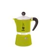 Bialetti Rainbow 6 Tassen Grün -Günstiges Kaffee Geschäft 103853 103853 bialetti rainbow green 6 tassen