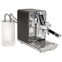 Puristika Edelstahl Anthrazit -Günstiges Kaffee Geschäft 104787 104787 ecm puristika espressomaschine edelstahl seitlicheansicht