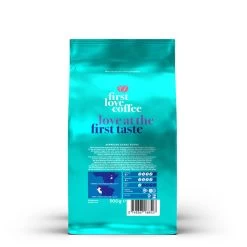 Bio Espresso -Günstiges Kaffee Geschäft 105164 105164 first love coffee bio espresso 500g bohnen ruckseite