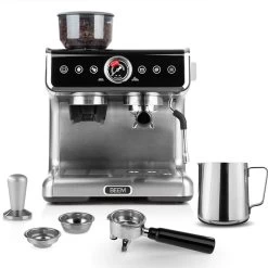 Espresso Grind Profession Edelstahl Schwarz -Günstiges Kaffee Geschäft 105202 105202 beem espresso grind profession edelstahl pluszuebehoer