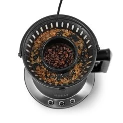 Roast Perfect Kaffeeröster Edelstahl Schwarz -Günstiges Kaffee Geschäft 105215 105215 beem roast perfect kaffeeroster edelstahl schwarz innen1jpg
