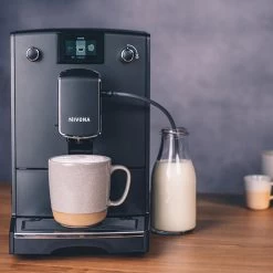 NICR 690 CafeRomatica -Günstiges Kaffee Geschäft 105382 105382 nivona caferomatica nicr 690 matt schwarz chrom 3